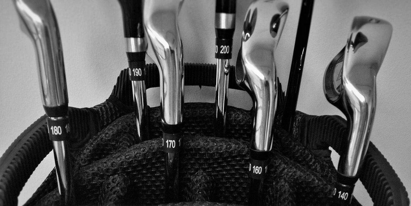 Golf distance clips