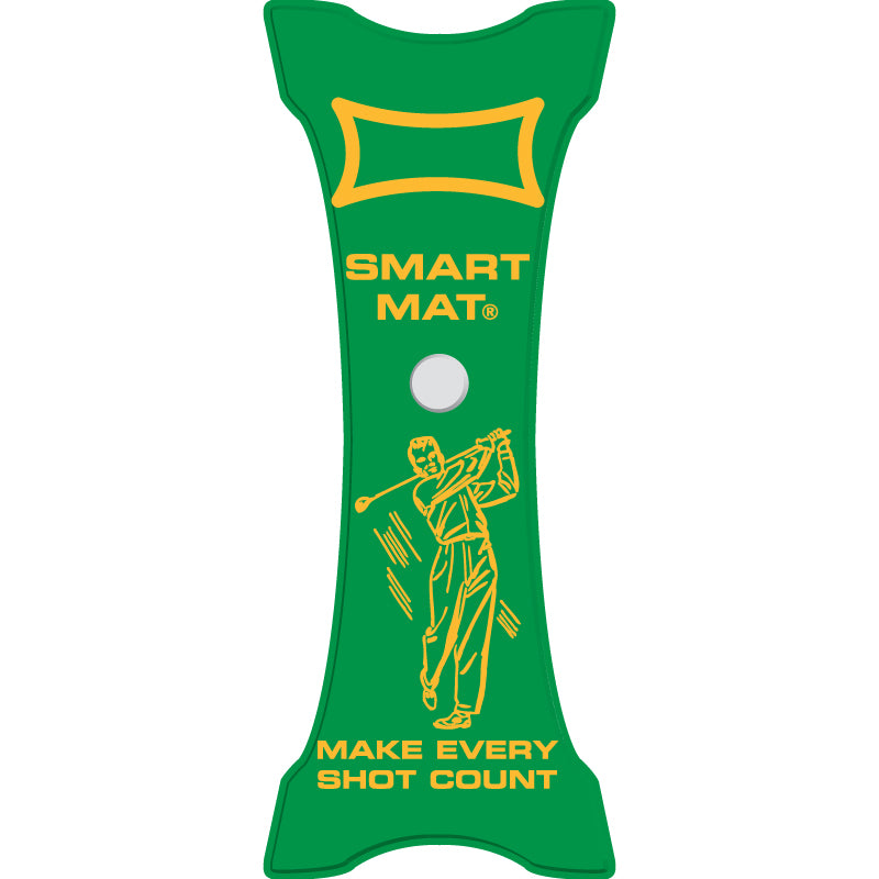 Smart Mat with print of Retro Male Golfer