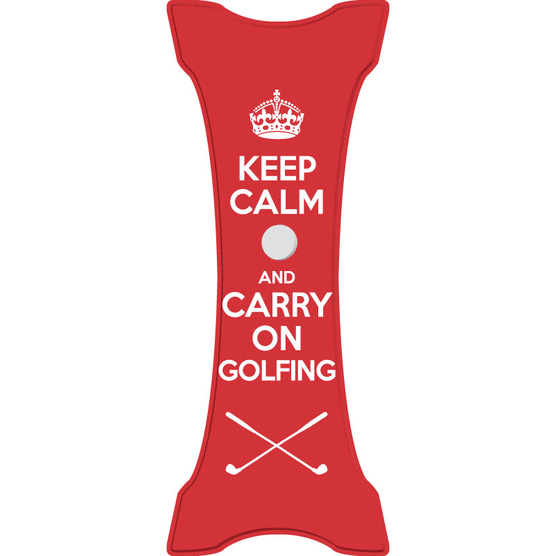 Smart Mat printed with Keep Calm Carry on Golfing