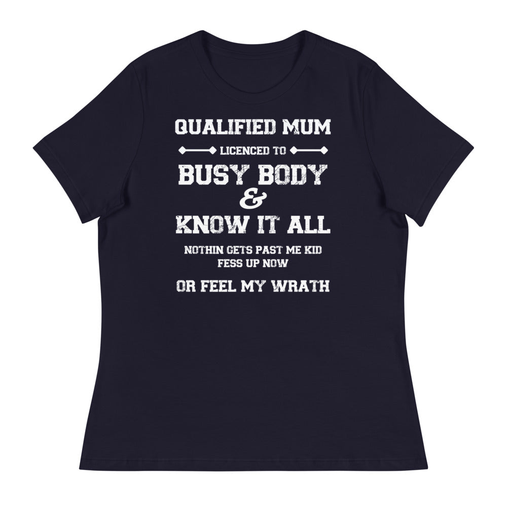 Licenced Mum Power Soft Relaxed T-Shirt