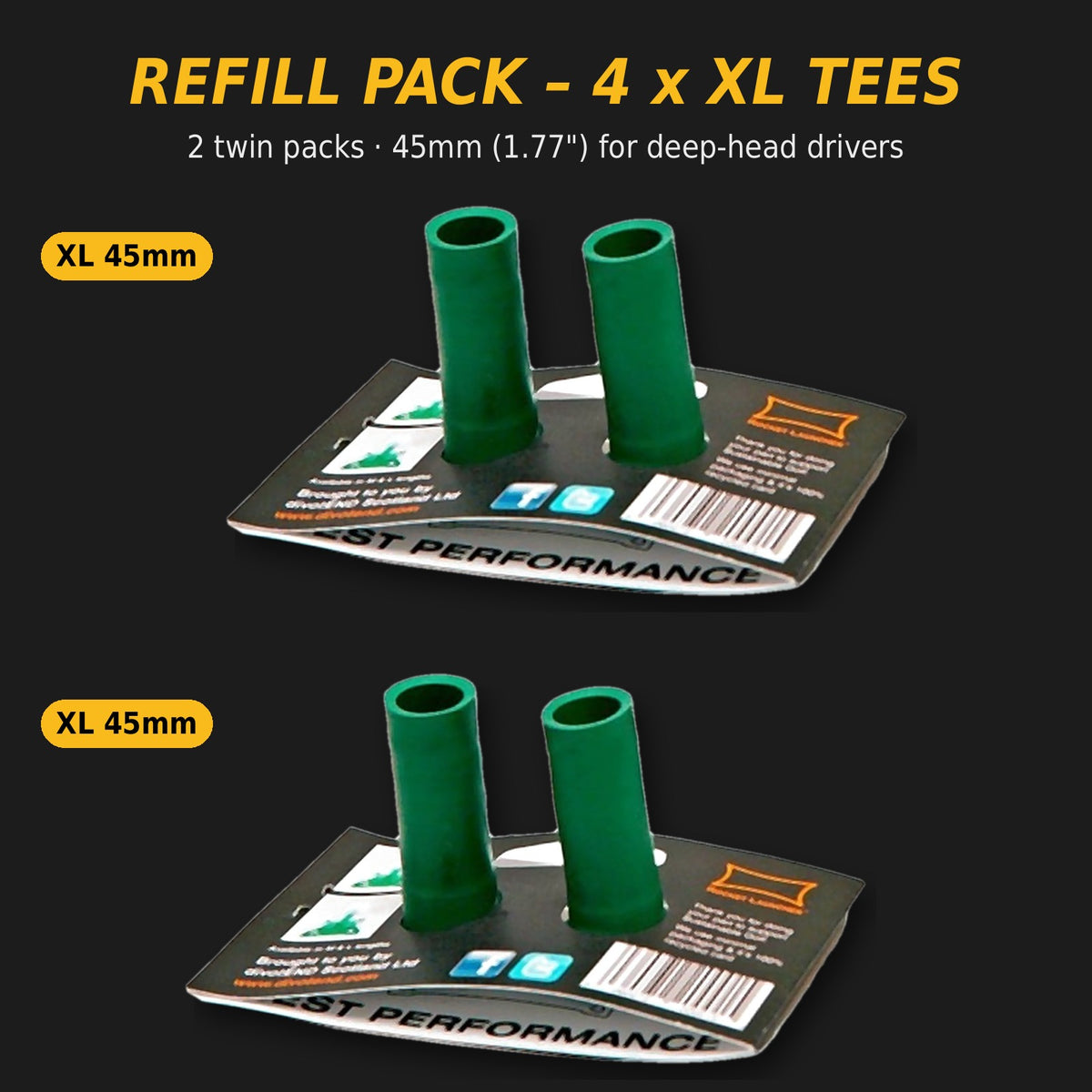 #Size_4 x XL Tees (2 twin packs)