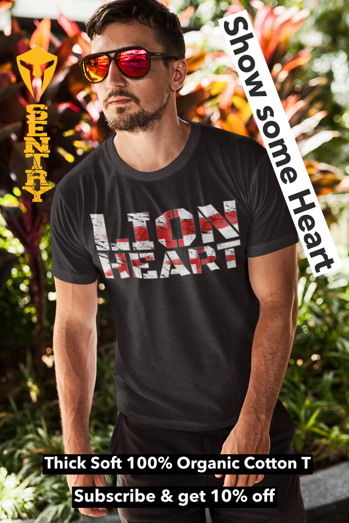 Lion Heart SENTRY Thick Soft Organic Cotton