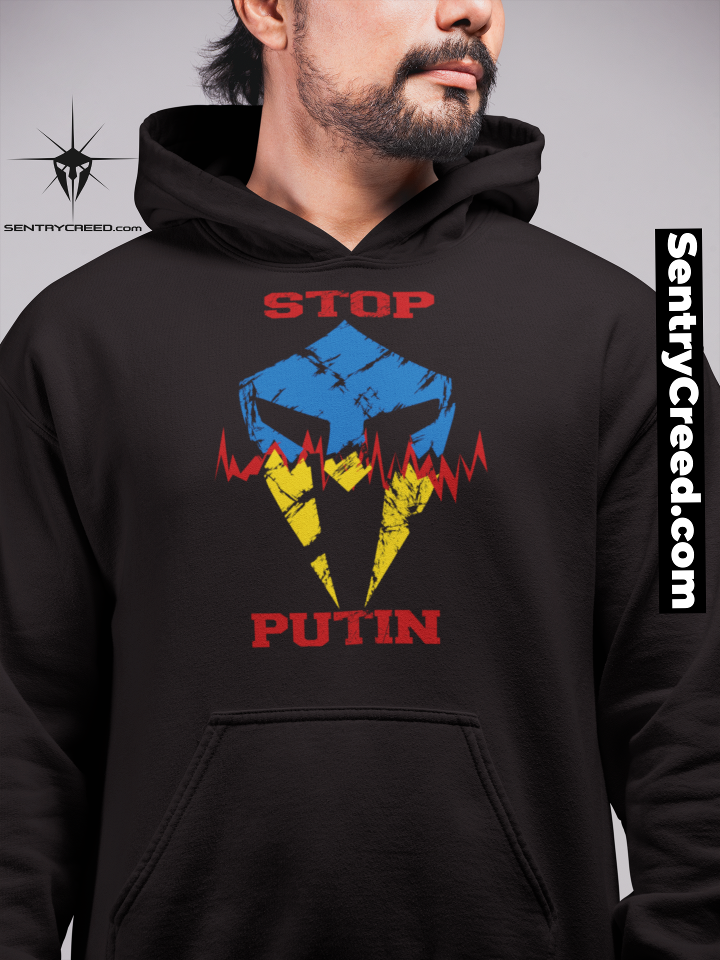 Stop Putin - Heavy Unisex Hoodie - more print design options in store.