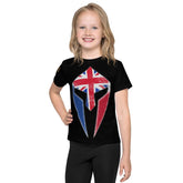 Kids crew neck t-shirt Union Jack Sentry - divotEND Scotland
