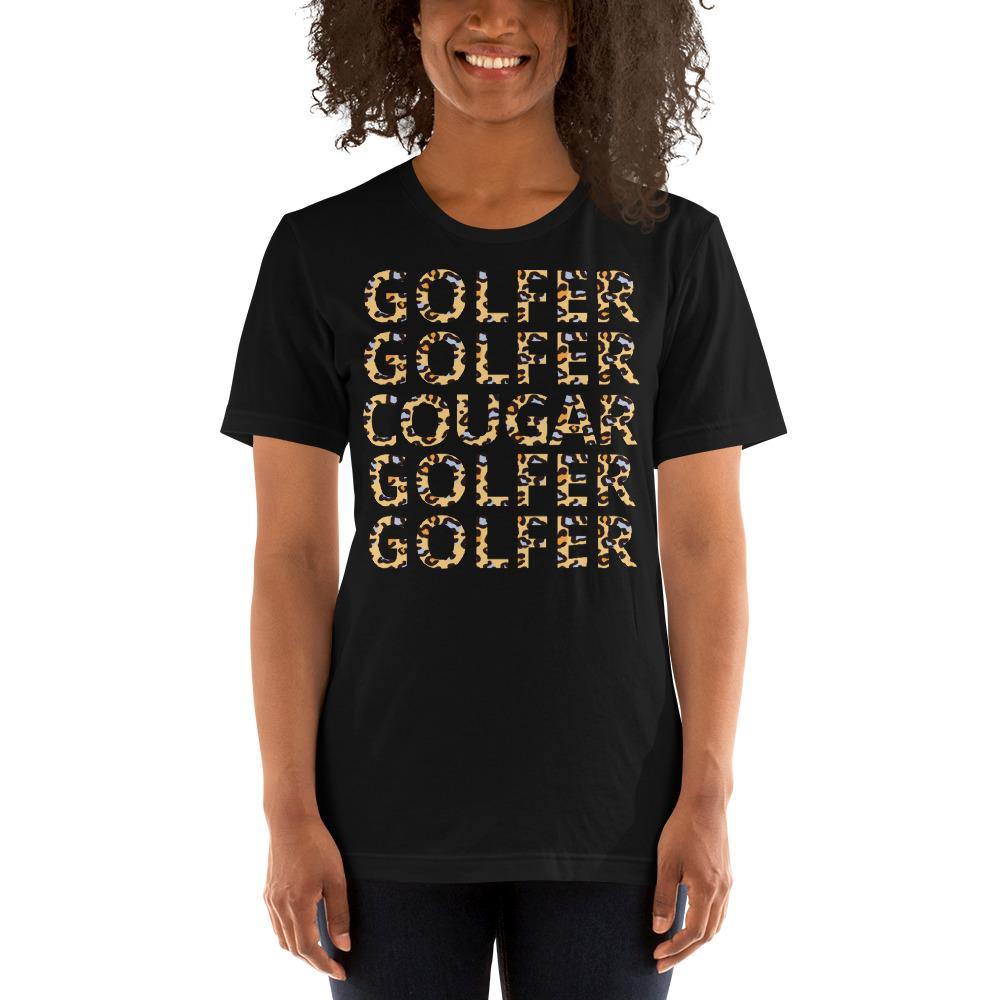 T Shirt Golf Cougar - divotEND Scotland