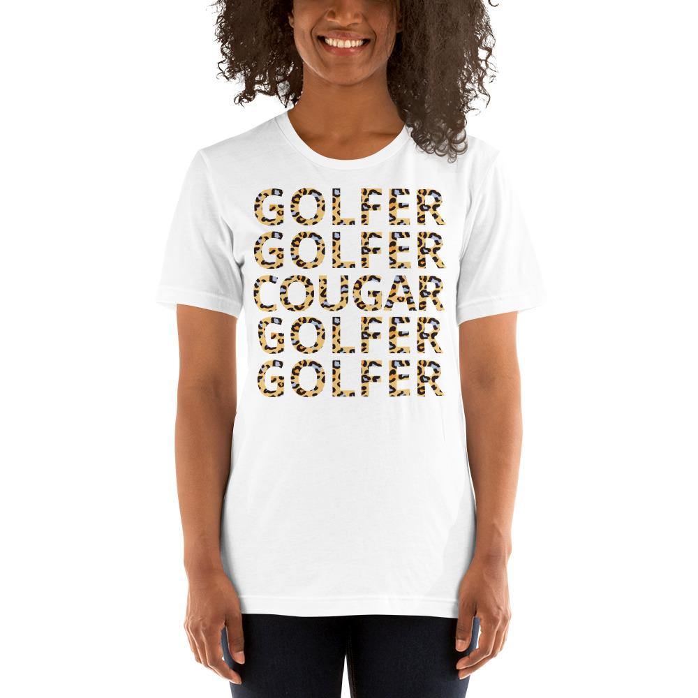 T Shirt Golf Cougar - divotEND Scotland