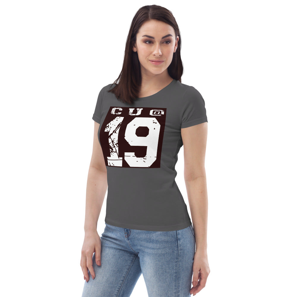Women's fitted eco tee CU@19